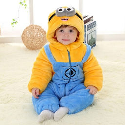 Плюшевый комбинезон Миньон (теплый)