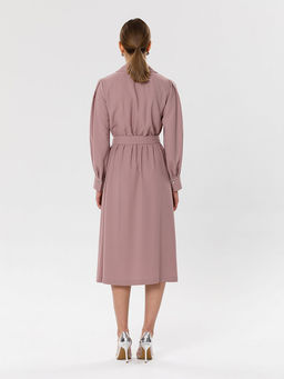 Платье из крепа