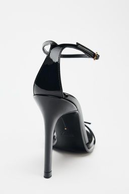 HIGH-HEEL BUCKLE SANDALS - Zara фото 5