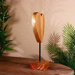 Сувенир Сердце, на подставке, 20?10?35 см, дерево джампинис