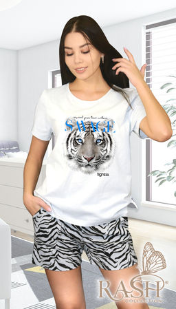 Пижама "Тигрица" short Цвет:как на фото