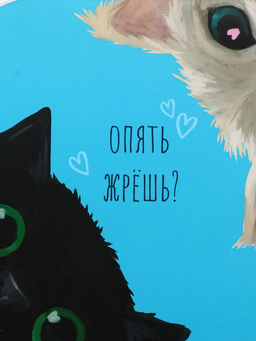 Ланч - бокс с секциями и ложкой Коты, 17.817.87 см - Сима-Ленд фото 5