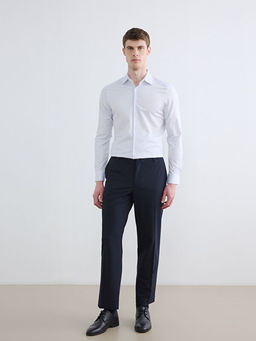 Рубашка Slim Fit Çizgili мужская
