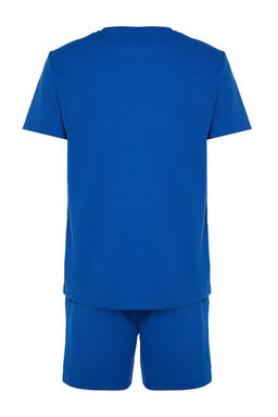 TRENDYOL MAN Siyah Regular Fit Sortlu Pijama Tak?m? TMNSS23PT00036 - Trendyolmilla фото 2