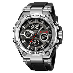 Часы наручные Skmei мужские электронные спортивные 2417silver-black
