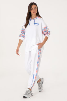 Kad_n Beyaz Sweatshirt Sepette S_rpriz _ndirim - U.s. polo assn фото 4