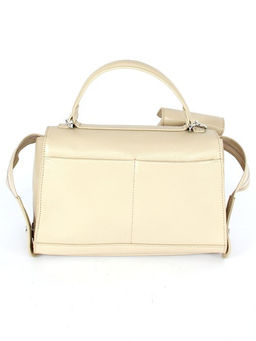 Сумка женская натуральная кожа GU 2033-6637, 1отд+еврокарман, плечевой ремень, бежевый SALE 265822 - Adelia фото 2