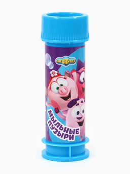 Набор мыльных пузырей 3 штуки, 45 мл, Смешарики