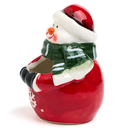 Цена за 6 шт. ПОДСТАВКА ДЛЯ ЗУБОЧИСТОК КОЛЛЕКЦИЯ CHRISTMAS HOLIDAYS 6*6*8,5 СМ - Lefard фото 4