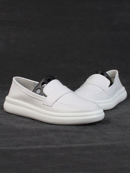 03-ZL-8501 WHITE Полуботинки женские (натуральная кожа)