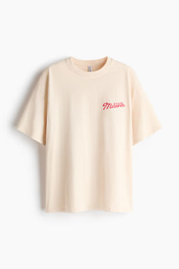 Camiseta oversize con motivo estampado - H&m фото 4
