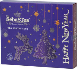 SebaSTea. Новый год. Golden Gift. Фиолетовая карт.упаковка, 20 пак.