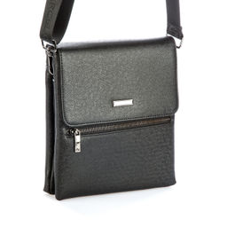 7213-3 black, мужская сумка "Планшет" из экокожи Barcelo Biagi