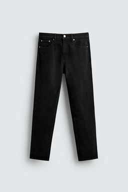 JEANS SLIM TAPERED FIT / Negro - Zara фото 7