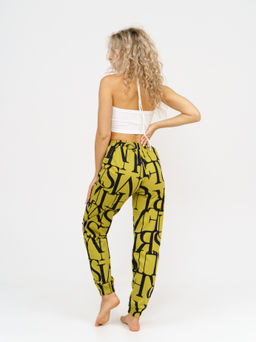 817 Брюки "горчичный"