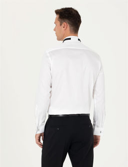 Beyaz Slim Fit Smokin G_mlek - Pierre cardin фото 5