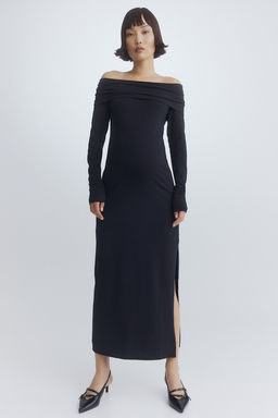 MAMA Vestido off-the-shoulder - H&m фото 3