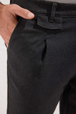TRENDYOL MAN Siyah Italyan Kesim Pileli Klasik Duble Paca Kumas Pantolon TMNSS24PL00022 - Trendyolmilla фото 40