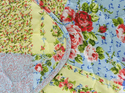 АРТ 132 Покрывало стеганое (микрофайбер) 210*240 "Апликация"