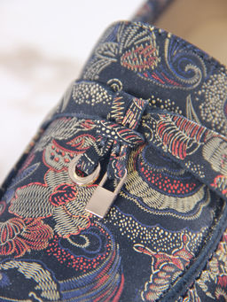 Лоферы EDART 170.2614 bl. Черный феникс фото 8