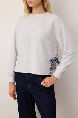 Kar Melanj Orme Sweatshirt TWOAW26SW00075 - Trendyolmilla фото 8