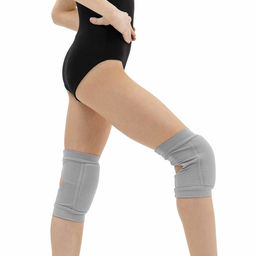 Наколенники для гимнастики и танцев Grace Dance, с уплотнителем, р. XXS, 3-5 лет, цвет серый  фото 6