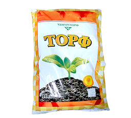 Цена за 2 шт. Торф 10л (цветн. уп)
