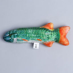Игрушка для кошек с мятой Щука, 20 х 7,1 см - Пушистое счастье фото 2