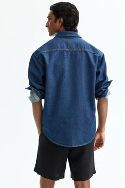 Pantal?n corto de lino Relaxed Fit - H&m фото 7