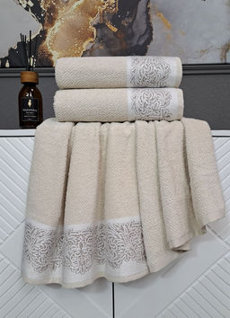 К-т полотенец Dolce (латте) 70х140см(1),50х90см(1)