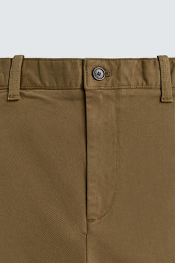 BERMUDA CHINO REGULAR FIT / Ocre - Zara фото 9