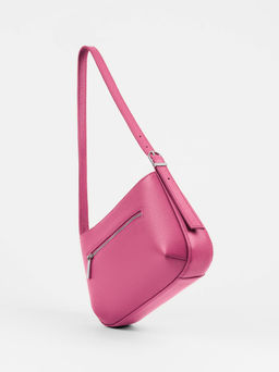 Женская кожаная сумка Richet 3155LN 777 Розовый