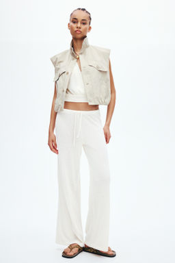 Pantal?n de punto con cord?n de ajuste - H&m фото 8