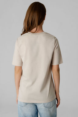 Арт. 31162 Футболка женская  44-52 (5 шт) Цвет:бежевый