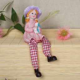 Фигурка Мальчик/Девочка висячие ножки 2 штуки набор / 2003 /уп 96/ - Галеонтрейд фото 2