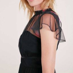 Платье, черно-бордовое - Ashley brooke фото 5