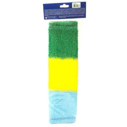 Массажная мочалка, длинная, трехцветная 17683 - Vival фото 2