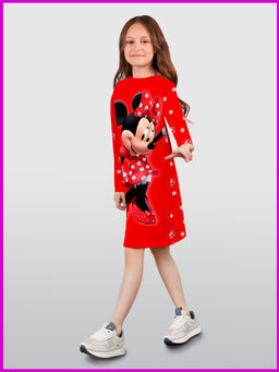 Платье "Муся",красный