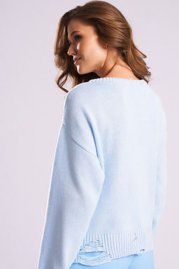 SS-2423 джемпер женский БЕЛЫЙ, НА ФОТО ДРУГОЙ ЦВЕТ! ВИДЕООБЗОР В ОПИСАНИИ