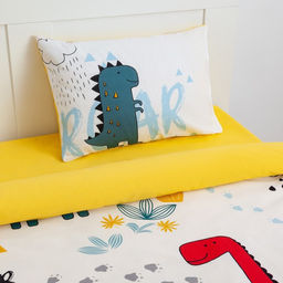 Постельное бельё Этель 1.5 сп Dinoparty 143х215 см, 150х214 см, 50х70 см -1 шт,100% хлопок, бязь  фото 2