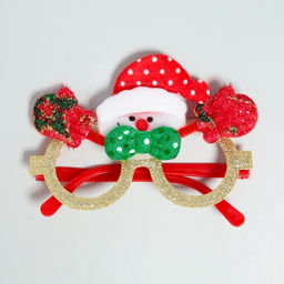 Карнавальные очки Снеговик