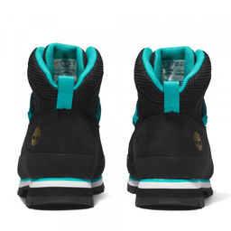 Женские ботинки Timberland Euro Hiker Boot Fabric/Leather WP черные  фото 6