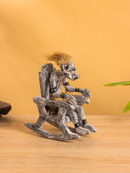 Сувенир «Аборигены старец», 7×14×16 см, дерево