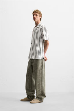 STRIPED FLOWING SHIRT - Zara фото 13