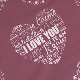 Постельное бельё Этель евро Te amo (вид 2) 200 х 217 см, 240*220 см, 70 х 70 - 2 шт, бязь  фото 5