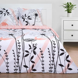 Постельное белье Этель Дуэт Одуванчик (вид 2) 143*215 см - 2 шт, 240*220 см, 70*70 см - 2 шт  фото 8