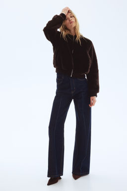 Chaqueta bomber en peluche - H&m фото 4