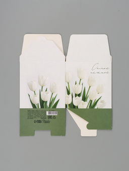 Цена за 10 шт. Коробка подарочная складная «Самой нежной», 12×12×12 см