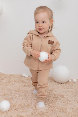 Crockid _ КР 400598/нежный бежевый к413 брюки д/дев яс