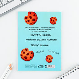 Цена за 10 шт. Блокнот раскраска 12 л., 130×180 «Енотик»